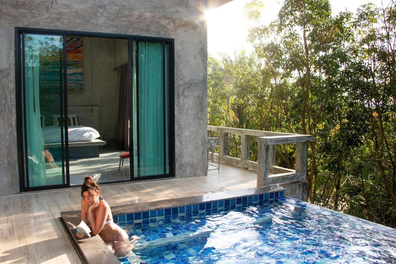 Stylish Pool Villa - 10 Mins Walk To The Beach Ko Lanta Exteriör bild